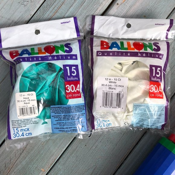 Hand Held Balloon Air Pump Bundle with Weights & Balloons - Picture 5 of 8